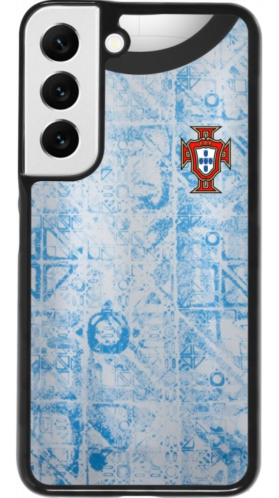 Samsung Galaxy S22 Case Hülle - Portugal Away personalisierbares Fussballtrikot