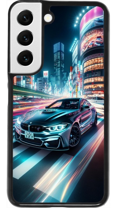Samsung Galaxy S22 Case Hülle - BMW M4 Tokio Nacht