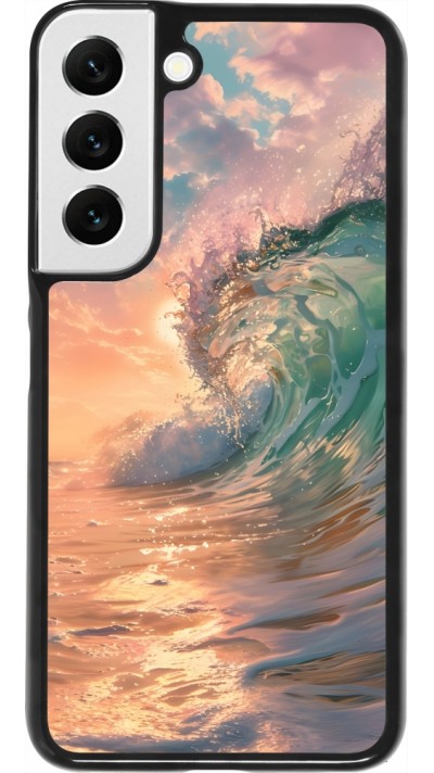 Samsung Galaxy S22 Case Hülle - Wave Sunset