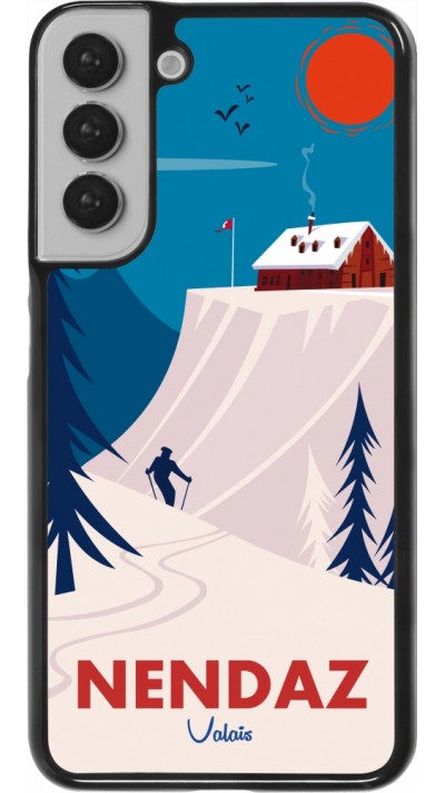 Samsung Galaxy S22+ Case Hülle - Nendaz Cabane Ski