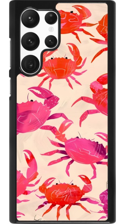 Samsung Galaxy S22 Ultra Case Hülle - Crabs Paint