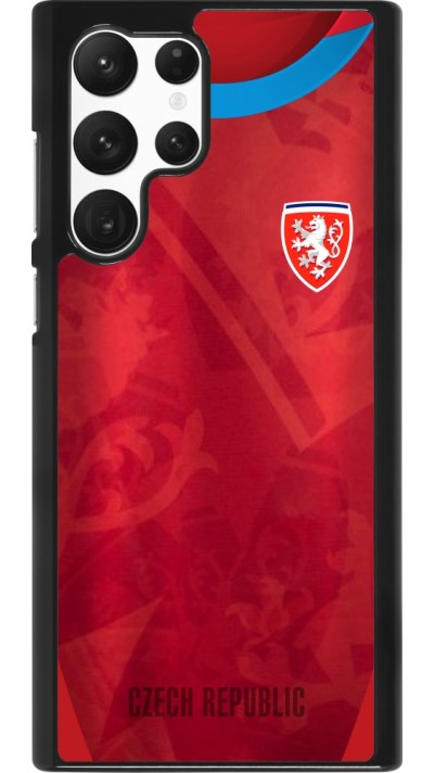 Samsung Galaxy S22 Ultra Case Hülle - Tschechische Republik personalisierbares Fussballtrikot