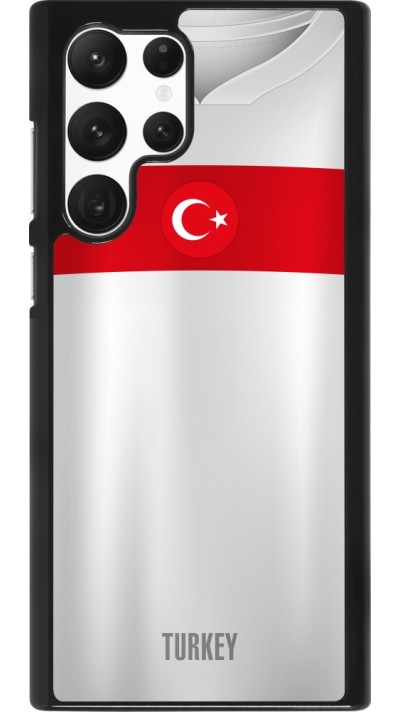 Samsung Galaxy S22 Ultra Case Hülle - Türkei personalisierbares Fussballtrikot