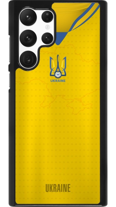 Samsung Galaxy S22 Ultra Case Hülle - Fussballtrikot Ukraine