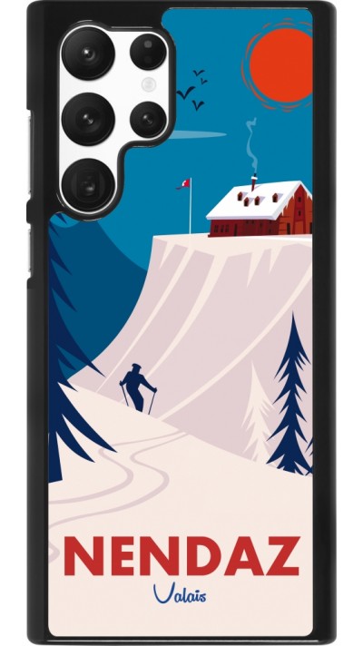 Samsung Galaxy S22 Ultra Case Hülle - Nendaz Cabane Ski