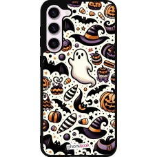 Coque Samsung Galaxy S23+ - Silicone rigide noir Halloween 2024 Cute Pattern