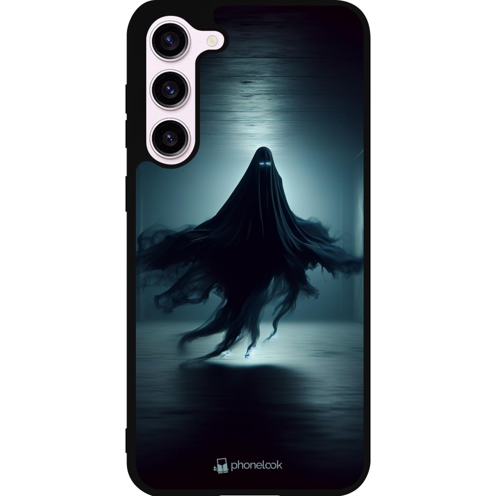 Coque Samsung Galaxy S23+ - Silicone rigide noir Halloween 2024 Spectral Shadow