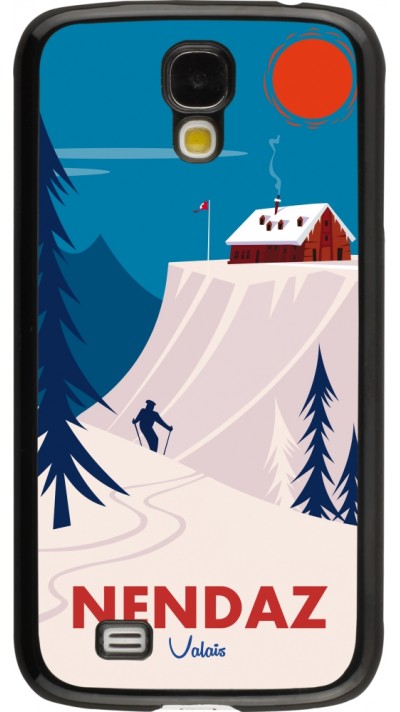 Samsung Galaxy S4 Case Hülle - Nendaz Cabane Ski