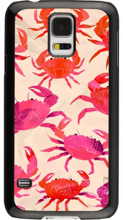 Samsung Galaxy S5 Case Hülle - Crabs Paint