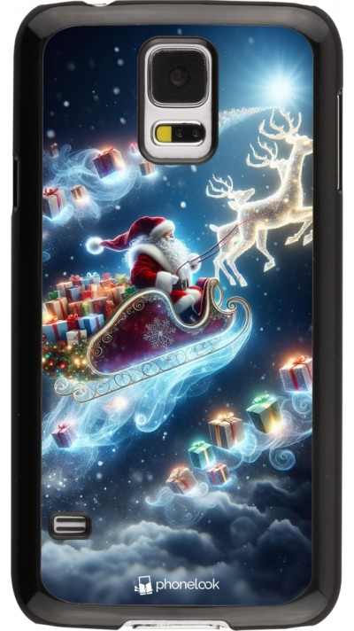 Samsung Galaxy S5 Case Hülle - Weihnachten 2023 Verzauberter Weihnachtsmann