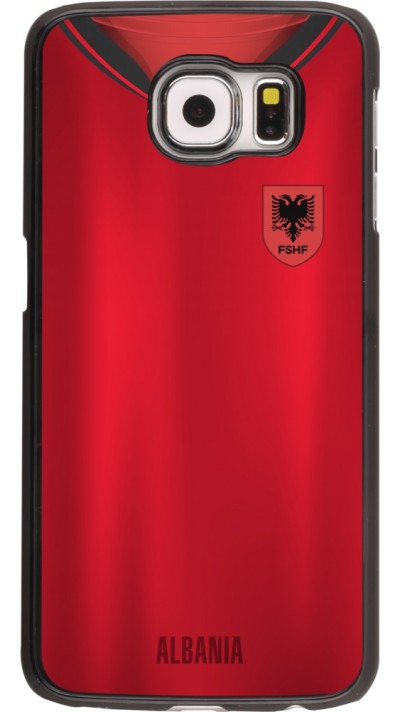 Samsung Galaxy S6 Case Hülle - Albanien personalisierbares Fussballtrikot