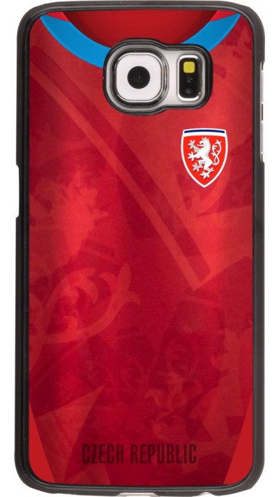 Samsung Galaxy S6 Case Hülle - Tschechische Republik personalisierbares Fussballtrikot