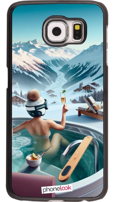 Coque Samsung Galaxy S6 - Montagne Glamour Jacuzzi