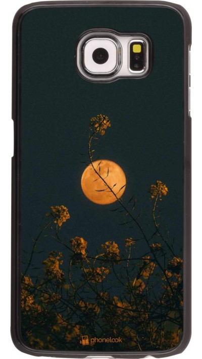 Coque Samsung Galaxy S6 - Moon Flowers