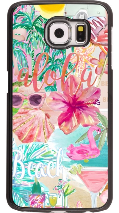 Coque Samsung Galaxy S6 - Preppy Collage Aloha