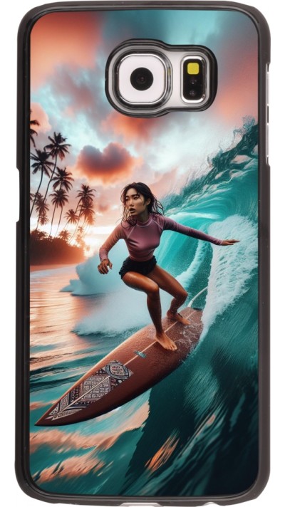 Coque Samsung Galaxy S6 - Surfeuse Balinaise