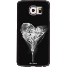 Coque Samsung Galaxy S6 - Valentine 2022 Black Smoke