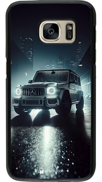 Samsung Galaxy S7 Case Hülle - Mercedes G AMG Nacht