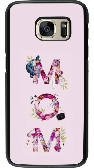 Samsung Galaxy S7 Case Hülle - Mom 2024 girly mom