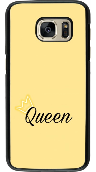 Samsung Galaxy S7 Case Hülle - Mom 2024 Queen