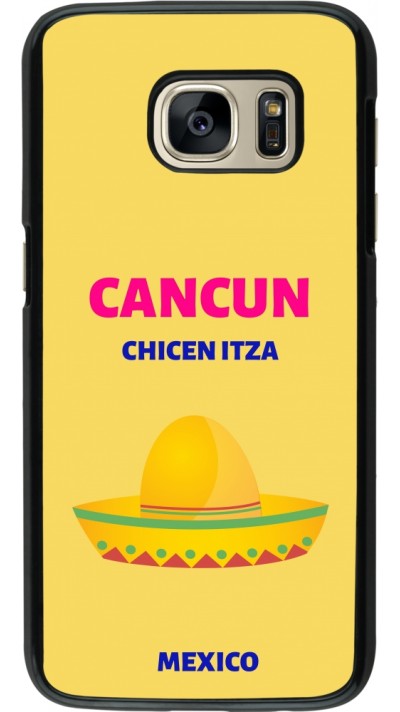 Samsung Galaxy S7 Case Hülle - Pop Summer Destination Cancun