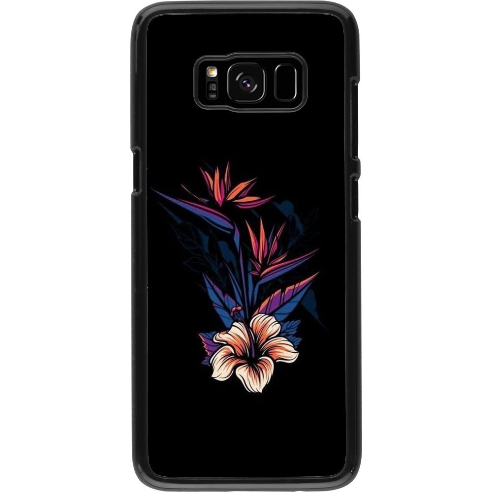 Coque Samsung Galaxy S8 - Dark Flowers