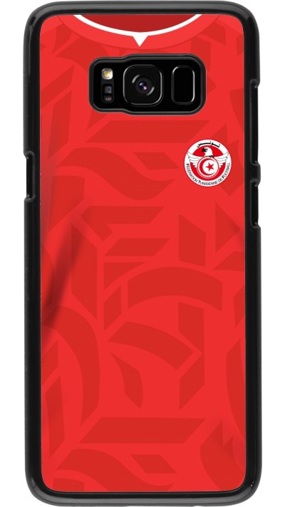 Samsung Galaxy S8 Case Hülle - Tunesien 2022 personalisierbares Fussballtrikot