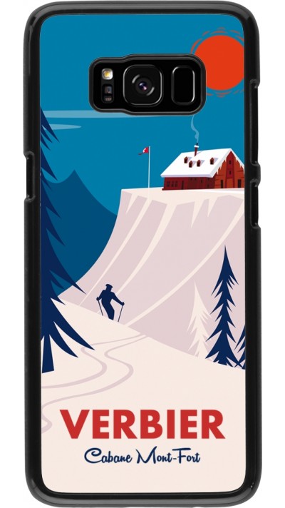 Coque Samsung Galaxy S8 - Verbier Cabane Mont-Fort