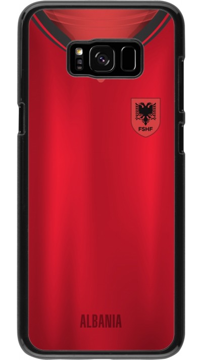 Samsung Galaxy S8+ Case Hülle - Albanien personalisierbares Fussballtrikot