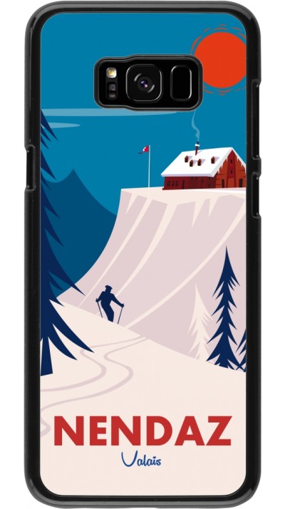 Samsung Galaxy S8+ Case Hülle - Nendaz Cabane Ski
