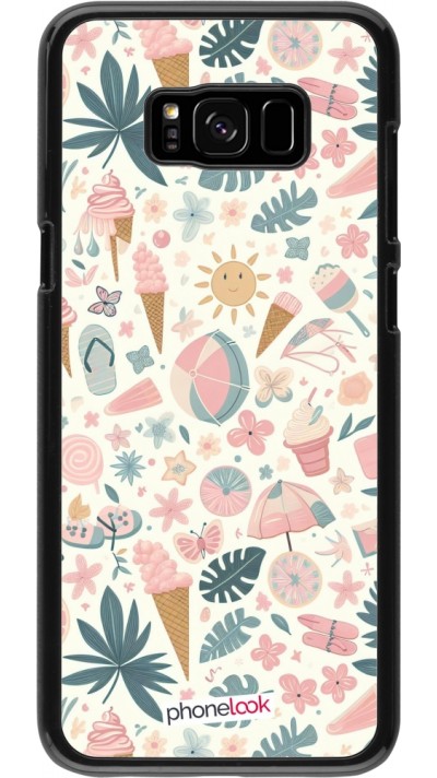 Coque Samsung Galaxy S8+ - Summer Pink Pattern