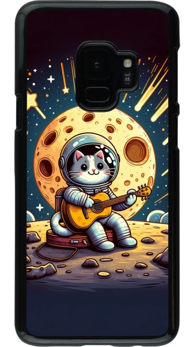 Coque Samsung Galaxy S9 - AstroCat RockLune