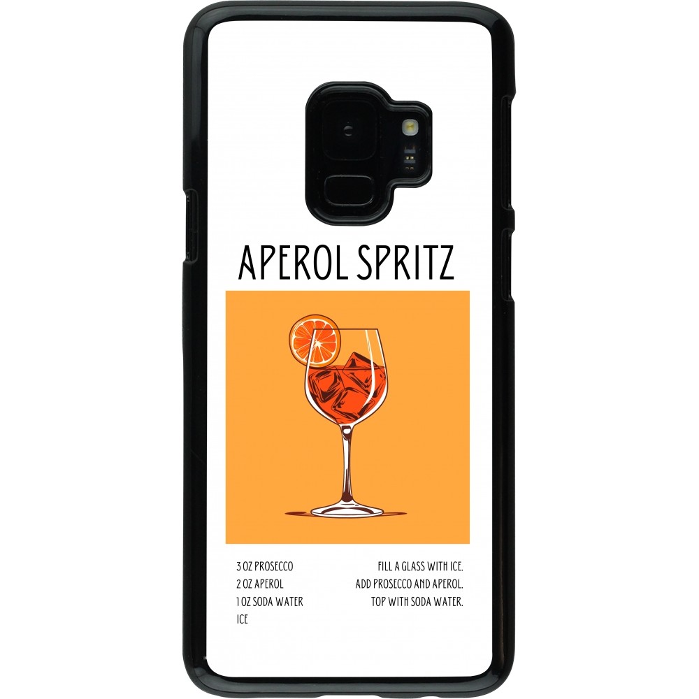 Coque Samsung Galaxy S9 - Cocktail recette Aperol Spritz