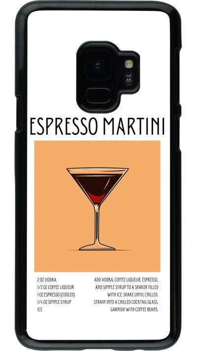 Coque Samsung Galaxy S9 - Cocktail recette Espresso Martini