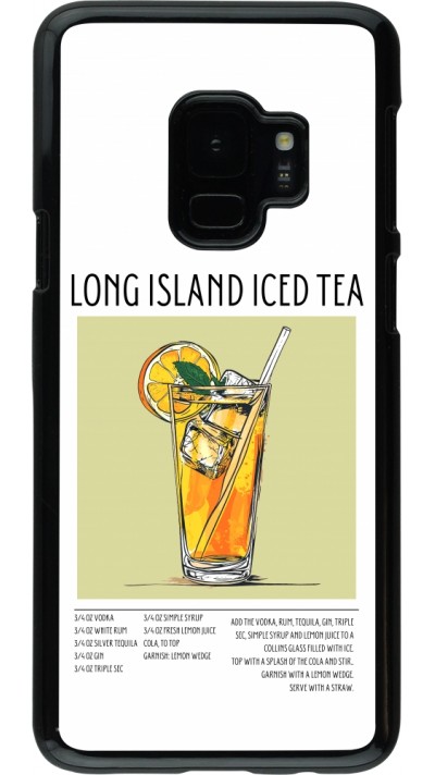 Coque Samsung Galaxy S9 - Cocktail recette Long Island Ice Tea