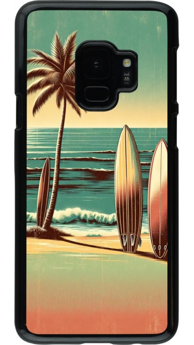 Samsung Galaxy S9 Case Hülle - Surf Paradise