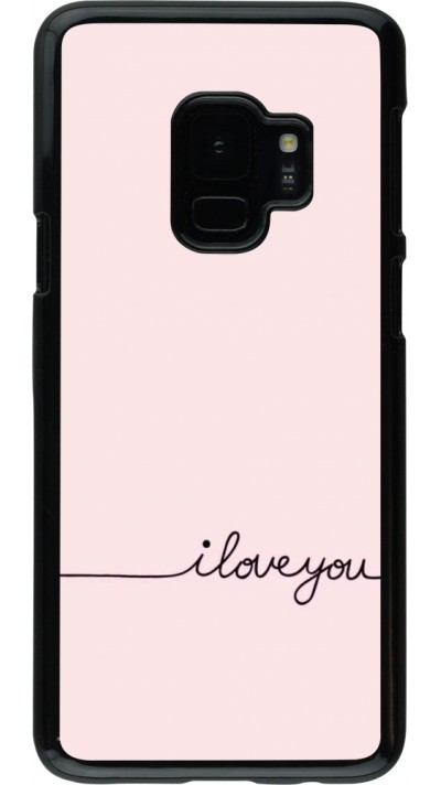 Coque Samsung Galaxy S9 - Valentine 2023 i love you writing