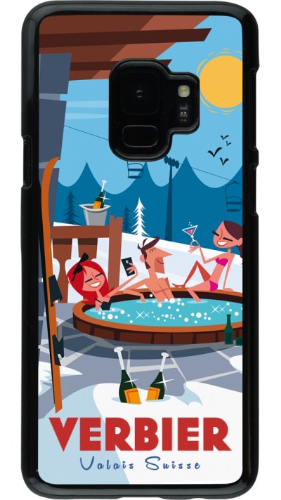 Coque Samsung Galaxy S9 - Verbier Mountain Jacuzzi