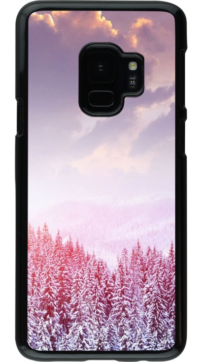 Coque Samsung Galaxy S9 - Winter 22 Pink Forest