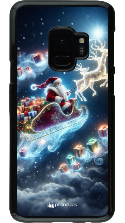 Samsung Galaxy S9 Case Hülle - Weihnachten 2023 Verzauberter Weihnachtsmann