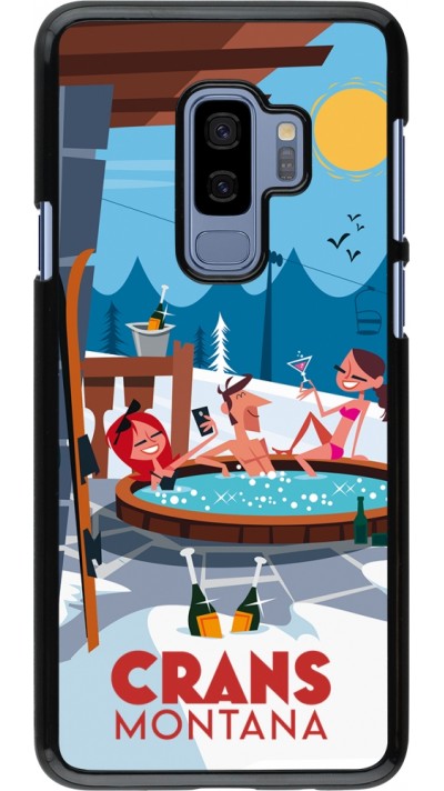 Coque Samsung Galaxy S9+ - Crans-Montana Mountain Jacuzzi