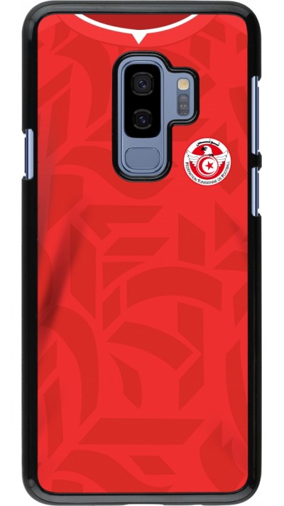 Samsung Galaxy S9+ Case Hülle - Tunesien 2022 personalisierbares Fussballtrikot