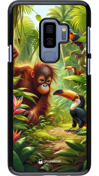 Samsung Galaxy S9+ Case Hülle - Tropischer Dschungel Tayrona