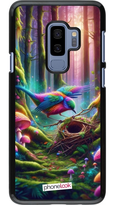 Samsung Galaxy S9+ Case Hülle - Vogel Nest Wald