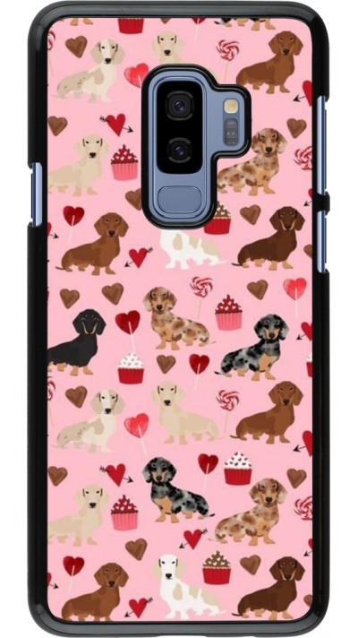 Coque Samsung Galaxy S9+ - Valentine 2024 puppy love