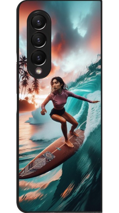 Coque Samsung Galaxy Z Fold3 5G - Surfeuse Balinaise