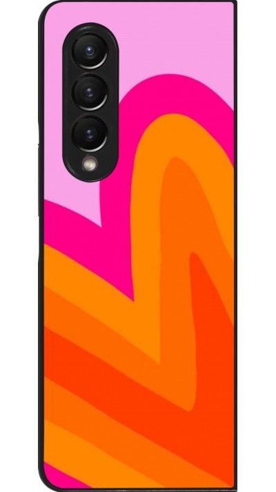 Samsung Galaxy Z Fold3 5G Case Hülle - Valentine 2024 heart gradient