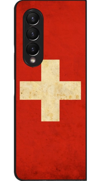 Coque Samsung Galaxy Z Fold3 5G - Vintage Flag SWISS