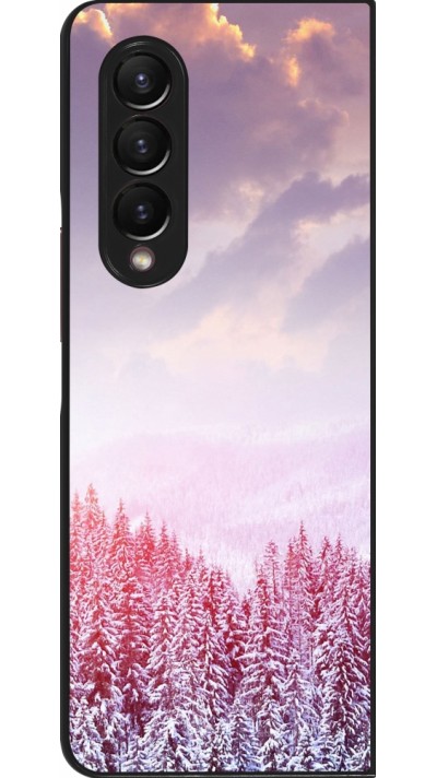 Coque Samsung Galaxy Z Fold3 5G - Winter 22 Pink Forest