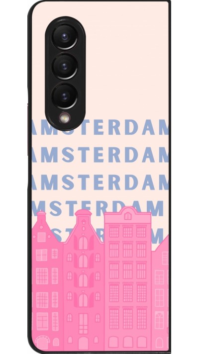 Samsung Galaxy Z Fold4 Case Hülle - Amsterdam Pink Print